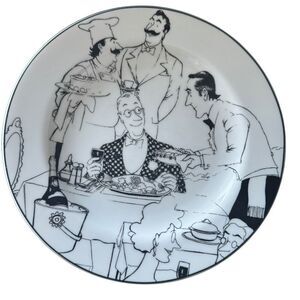 Vintage Epoch Le Restaurant Salad Plate